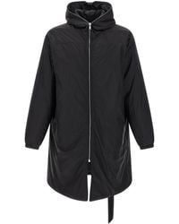 Rick Owens - 'Sealed Windbreaker' Parka - Lyst
