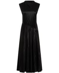 Jil Sander - Cupro Long Dress - Lyst