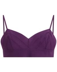 Philosophy Di Lorenzo Serafini - Cropped Bralette Top - Lyst