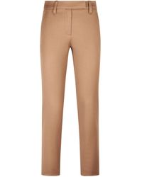 Brunello Cucinelli - Tailored Straight-Leg Pants - Lyst