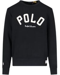Polo Ralph Lauren - The Rl Fleece Logo Sweatshirt - Lyst