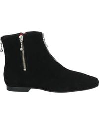 Tory Burch - Minimalist Suede Ankle Boots - Lyst