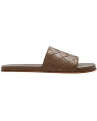 Bottega Veneta - Sunday Intrecciato Slip-On Sandals - Lyst