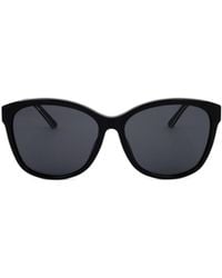 Jimmy Choo - Eyewear Lidie Cat-Eye Frame Sunglasses - Lyst