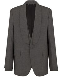 Dior - Jacket With Collar Appliqué - Lyst