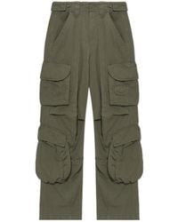 Balmain - Logo-Embroidered Cargo Pants - Lyst