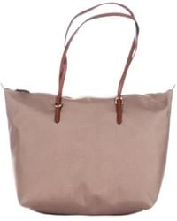 Ralph Lauren - Lauren Logo Patch Large Top Handle Bag - Lyst
