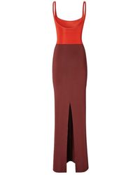 Fendi Brown & Black 'forever ' Dress | Lyst