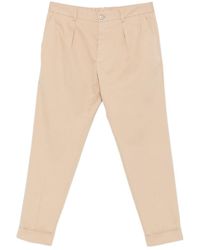 Incotex - Pleated Turn-Up Trousers - Lyst