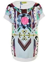 Versace Jeans Couture - Round-Necked Logo T-Shirt - Lyst