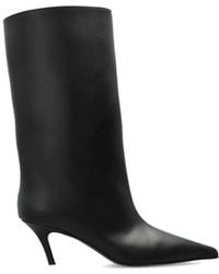 AMINA MUADDI - Fiona Pointed-Toe Ankle Boots - Lyst