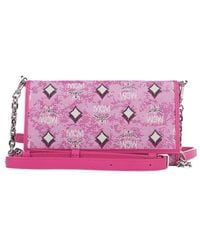 MCM - Adjustable Shoulder Strap Single Shoulder Bag - Lyst