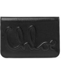 Chloé - Chloé Logo Patch Wallet - Lyst
