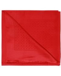 Ferragamo - Logo Pattern Scarf - Lyst