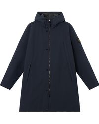 Stone Island - Windproof And Waterproof Padded Parka Coat - Lyst