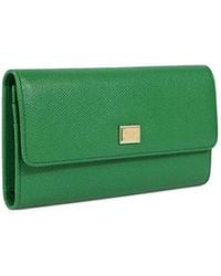 Dolce & Gabbana - Logo Details Wallet - Lyst