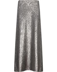 Herno - Sequin-Embellished Skirt - Lyst