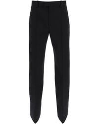 Bottega Veneta - High-Waisted Flared Trousers - Lyst
