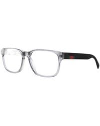 Gucci - Eyewear Rectangular Frame Glasses - Lyst