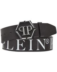 Philipp Plein - Hexagon-Logo Buckle Belt - Lyst