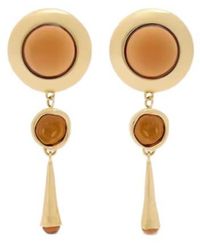 Givenchy - Sculpted Gem Earrings - Lyst