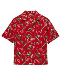 KENZO - Short Sleeve Button Fastening Shirt - Lyst