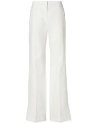Fendi - Linen And Cotton Pants - Lyst