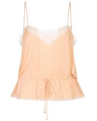 Chloé - Silk Top - Lyst