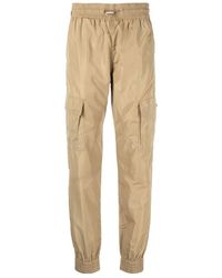 DIESEL - High-Waisted Slim Track Pants - Lyst