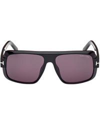 Tom Ford - Eyewear Turner Aviator Frame Sunglasses - Lyst