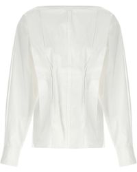 KHAITE - Wenley Long-Sleeved Blouse - Lyst