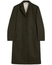 Jil Sander - Slim Straight Knee-Length Coat - Lyst