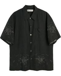 Our Legacy - Every Floral-Embroidered Shirt - Lyst