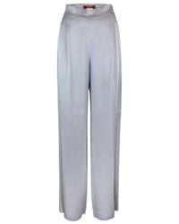 Max Mara - Studio High Waist Straight Leg Trousers - Lyst