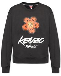 KENZO - Sweatshirt With Print - Lyst