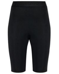 Dolce & Gabbana - Logo Waistband Leggings - Lyst