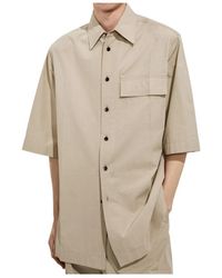 Bottega Veneta - Flap Pocket Short-Sleeved Shirt - Lyst