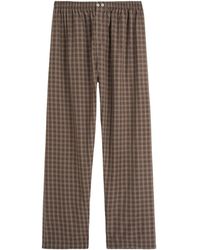 Tekla - Plaid Pajama Pants - Lyst
