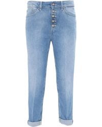 Dondup - Koons Gioiello Button-Fly Jeans - Lyst