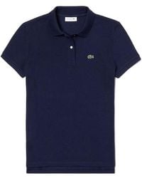 Lacoste - Buttoned Polo Shirt - Lyst