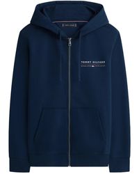 Tommy Hilfiger - Logo-Detail Hoodie - Lyst