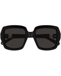 Chloé - Chloé Eyewear Square Frame Sunglasses - Lyst