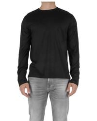 Herno - Classic Long-Sleeve Wool T-Shirt - Lyst