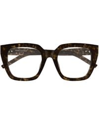 Saint Laurent - Eyewear Square Frame Glasses - Lyst