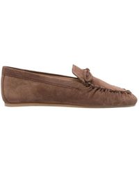 Stuart Weitzman - Round-Toe Loafers - Lyst