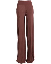 Rick Owens - Solid Color Loose Fit Long Pants - Lyst