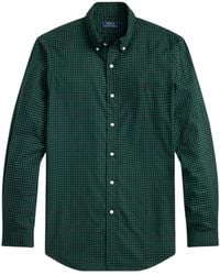 Ralph Lauren - Gingham-Check Long-Sleeve Shirt - Lyst