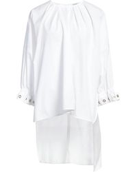 Max Mara - Solid-Color Twill Long-Sleeved Top - Lyst