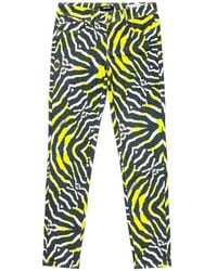 Just Cavalli - Printed Jeans - Lyst