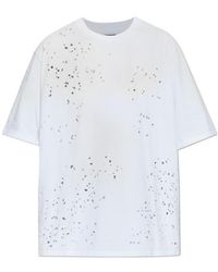 Amiri - Ma Shotgun Embroidered T-Shirt - Lyst